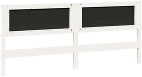 Fejtámla Egyéb Fehér 180 cm Tömör fenyőfa