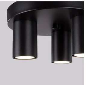 Fekete mennyezeti lámpa Castro – Sollux