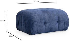 Sarok ülőgarnitúra Pettit 3 (sötétkék). 1101728