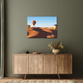Kép - Repülő léggömbök a pusztában (70x50 cm)
