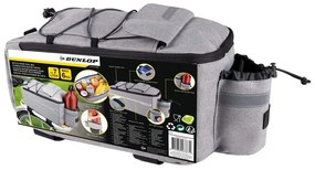 DUNLOP 7 literes kerékpárra való hűtőtáska. 38x15.5x16 cm, max. 6kg, 320g PE habszivacs