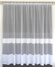 Mg Függöny 618/358 Fehér 400x160cm kész G szalaggal