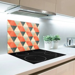 Üveg vágódeszka geometriai háttér 60x52 cm