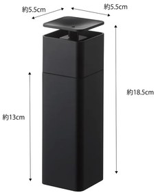 Tower fekete mosogatószer adagoló, 250 ml - Yamazaki