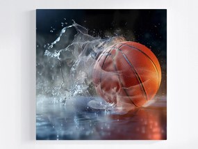 Vászonkép Canvas Sport Kosárlabda Basketball Játék Mozgás Labda 40x40