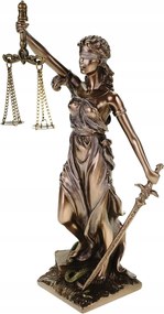 Justitia Temida, az igazság istennője Veronese Stílusú Figura ügyvédnek