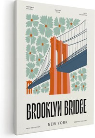 Vászonkép Nappali Falikép Brooklyn híd *sok minta*