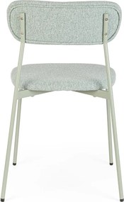 Mentazöld kárpitozott étkezőszék Inka – Yes Everyday