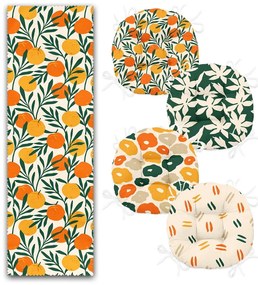 4 db székpárna és asztali futó szett – Mila Home