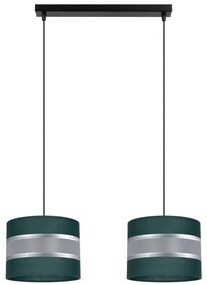 Csillár zsinóron CORAL 2xE27/60W/230V zöld