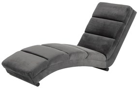 Luxus relax fotel Nana - sötétszürke