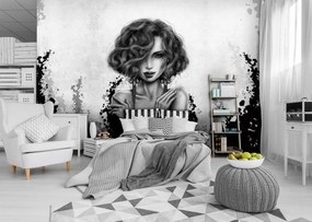 Fotótapéta - Nő portréja (152,5x104 cm)