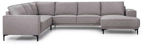 Szürke sarokkanapé (jobb oldali-"U" alakú) Copenhagen – Scandic