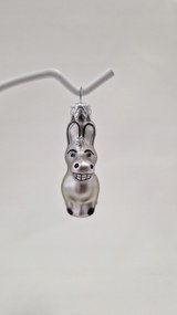 Karácsonyfadísz Üvegdísz Shrek szamár