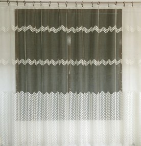 Mg Függöny Villanó 630/11 Ecru 200x180 got M szalaggal