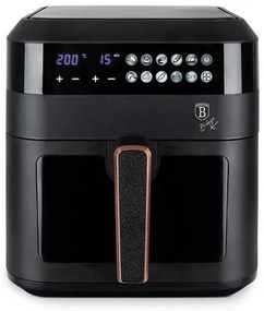 BerlingerHaus AirFryer átlátszó ablakkal (12 L) Black Rose Collection BH/9549