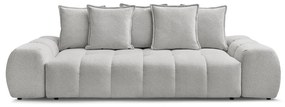 Világosszürke zsenília kanapé 278 cm Everest – Bobochic Paris