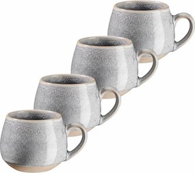 Mäser Espresso csésze szett 4 db AQUATA – 125 ml,szürke, 125 ml