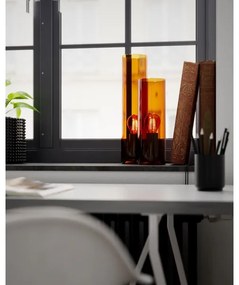 ByRydens 2820570-5512 - Asztali lámpa FLAKE 1xE27/8W/230V barna/füstszínű