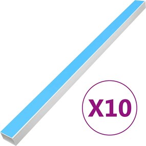 vidaXL öntapadós PVC kábelcsatorna 100 x 60 mm 10 m