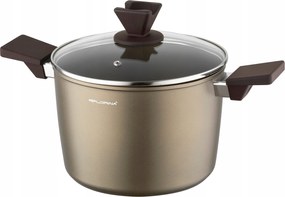 Hagyományos Edény Magas fazék Florina fedéllel Aston Indukciós 5L 22cm