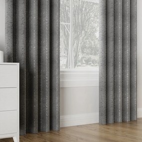 Szövet Függöny Anyag Odys 305cm sötétszürke