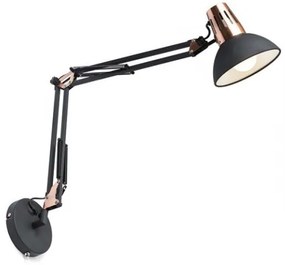 RED - Design Rendl - R12651 - Fali lámpa ANTE 1xE27/28W/230V fekete