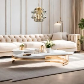 Kristály csillár láncon CROWN 12xE14/40W/230V arany