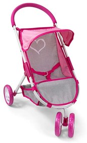 Játék golf babakocsi babáknak Milly Mally Susie Prestige Pink