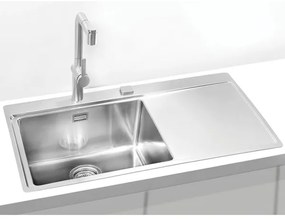 ALVEUS 1103652 - Mosogató PURE 86x52,5 cm satin, bal