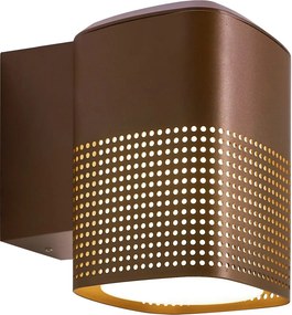 Nordlux modern kültéri fali lámpa sidara barna nor2618421218
