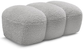 Világosszürke buklé lábtartó Hippolyte – Bobochic Paris