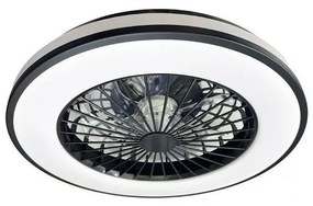 LED Mennyezeti lámpa ventilátorral OPAL LED/48W/230V + távirányítás