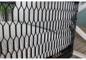 Szürke fém kerti fotel Edinburgh Duo – Rojaplast