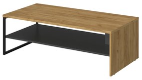 Dohányzóasztal Shanna (arany craft tölgy + antracit). 1053225