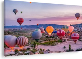 Kép - Hőlégballonok (90x60 cm)