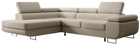 Sarokkanapé Stiletto (B) (szürke + ezüst). Akció -15%. 1099710