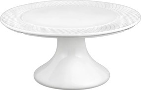 Patera sütemény és tortatartó Fehér porcelán lábakon 30.5x10 cm Wilmax