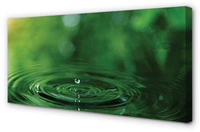 Canvas képek Egy csepp víz közelkép 125x50 cm
