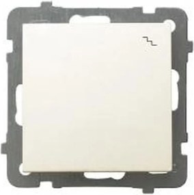 Süllyesztett lépcsőházi kapcsoló Ospel Ecru ŁP-3G/m/27