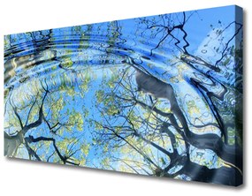 Canvas kép Víz Fák Nature Art 100x50 cm