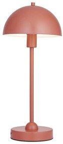 Endon 98496 - Asztali lámpa SAROMA 1xE14/7W/230V tégla színű