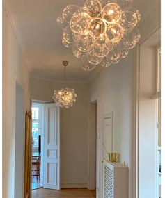 ByRydens 4200440-7002 - Csillár zsinóron GROSS 8xG9/4W/230V átlátszó