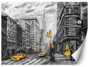 Gario Fotótapéta New York taxi Anyag: Vlies, Méret: 200 x 140 cm