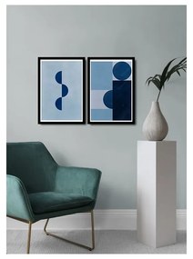 Kép szett 2 db-os 36x51 cm Shapes – Wallity
