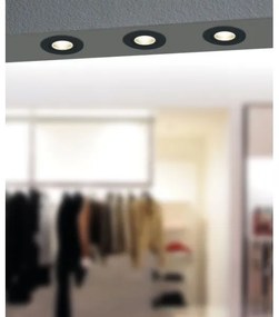 Eglo 33997 - LED Dimmelhető beépíthető lámpa SALICETO LED/6W/230V fekete