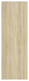 2 db sonoma tölgy szerelt fa TV-szekrény 30,5x30x90 cm