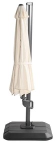 Bézs napernyő ø 350 cm Shadowflex Deluxe – Hartman