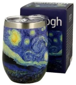 Rozsdamentes acél hőtartó termosz pohár 330 ml Van Gogh Csillagos éj
