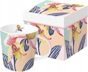 Ppd Porcelán Bögre díszdobozban orchidea virágok